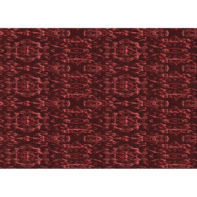 Ahgly Company Tapis d'Intérieur Rectangulaire Transitionnel Rouge Brique Feu Lavable à la Machine, 3 Pieds x 5 Pieds