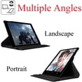 thumbnail image 3 of iPad Mini 5 Case (2019) - 360 Degree Rotating Stand [Auto Sleep/Wake] Folio Leather Smart Cover Case for Apple iPad Mini 2019 (Silver), 3 of 7