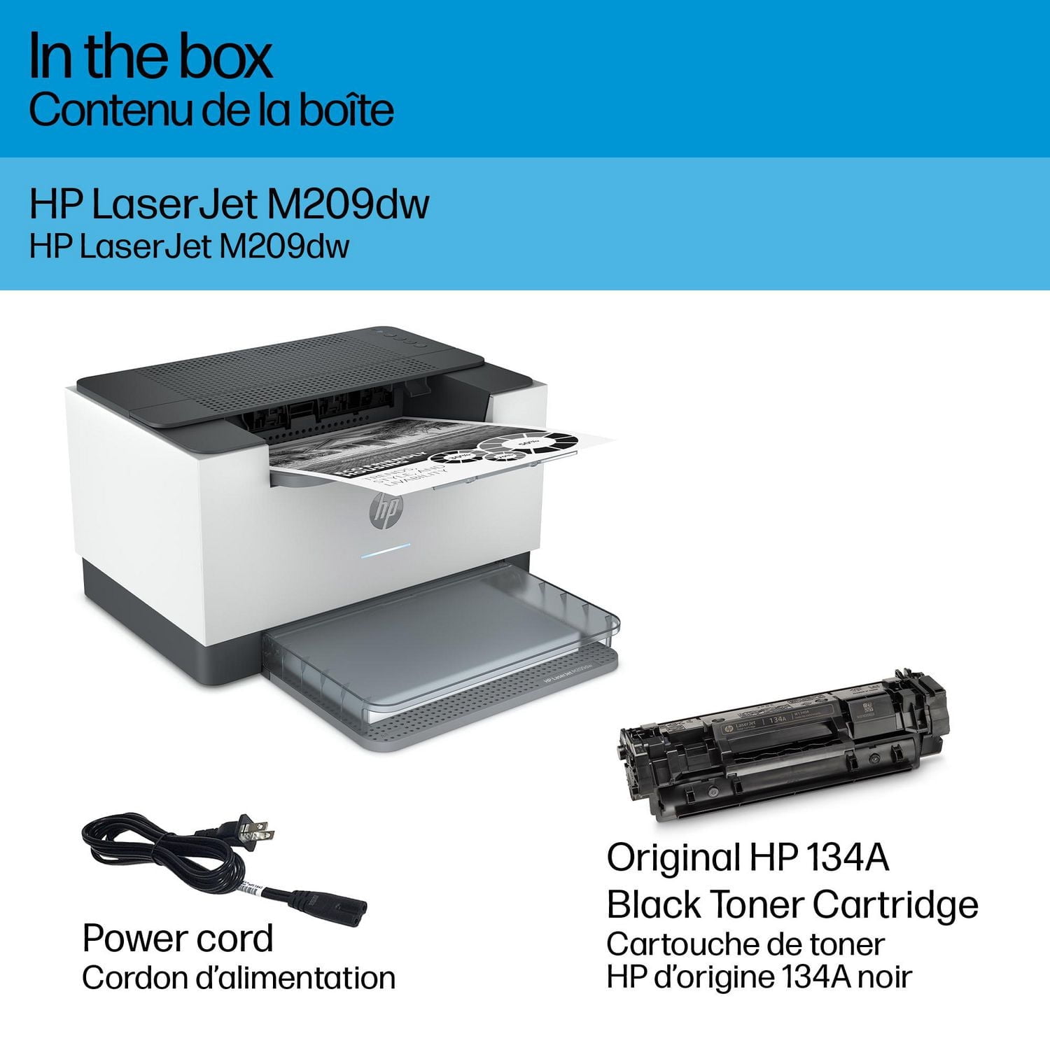 Imprimante multifonction HP LaserJet M209dw