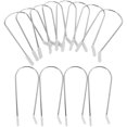 thumbnail image 3 of Hot Curler Clips Stainless Steel Replacement Securing Pins for Hair Styling Silver 16pcs, 3 of 9