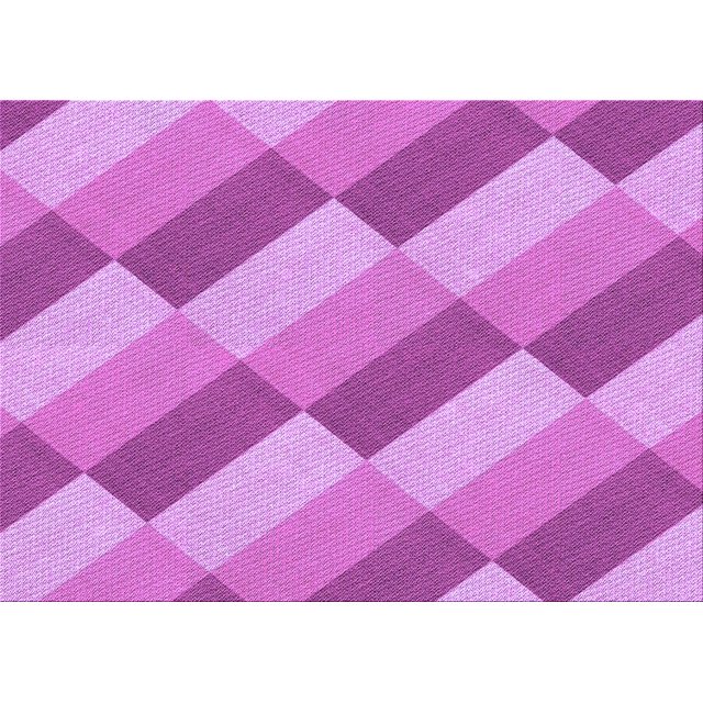 Ahgly Company Machine Washable Indoor Rectangle Transitional Violet Purple Area Rugs, 5' x 8'