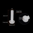 thumbnail image 2 of Unique Bargains Nylon Machine Screws, M2x8mm Slotted Pan Head Fasteners Bolts, White 50Pack, 2 of 4