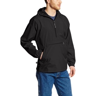 Charles River Apparel Pack-N-Go Chandail Coupe-Vent et Résistant à l'Eau, Noir, 3TG