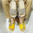 thumbnail image 4 of CAROOTU Ultra-Soft Slippers Fashion Sesame Street Patterns Slide Shoes Thick Rubber, 4 of 6