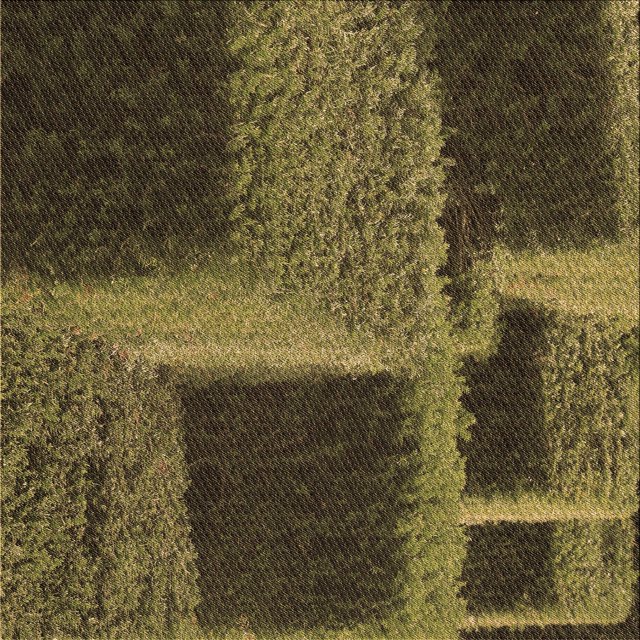 Ahgly Company Machine Washable Indoor Square Transitional Chocolate Brown Area Rugs, 6' Square