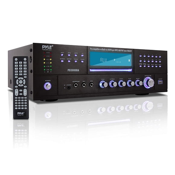 Pyle PD3000BA Home Theater Bluetooth Audio and Video Stereo Receiver