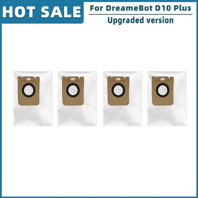 Compatible for Xiaomi Dreame D10 Plus RLS3D Robot Vacuum Cleaner Main Brush Side Brush Hepa Filter Mop Pad Dust Bag Spare Parts