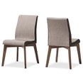 thumbnail image 1 of Baxton Studio Chaise de Salle à Manger Mi-Siècle Moderne, Gris (Ensemble de 2), 1 of 2