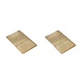thumbnail image 1 of Youkk Polyester Chenille Bath Mat - Strong Water Absorption Exquisite Crafted Soft Texture No Shedding Camel 40cm*60cm 2Set, 1 of 6