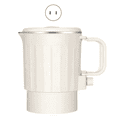 thumbnail image 2 of Mini Bouilloire Portable en Acier Inoxydable, Bouilloire de Voyage Pliable, Rangement Facile, Bouilloire Électrique pour l'Eau, Bouilloire Domestique, Prise US, 2 of 7