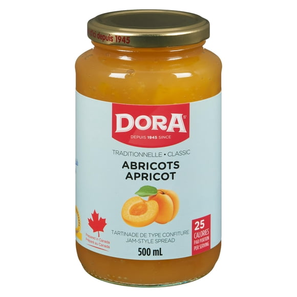 Dora Tartinade Légère Traditionnelle à l'Abricot