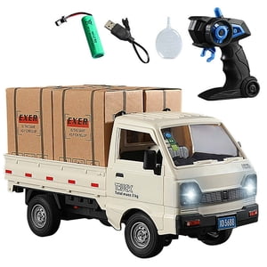 EASTIN Télécommande Voiture Kei Truck 1 16 RC Voiture de transport télécommandée pour les garçons RC Camion à Drift 2.4Ghz Télécommande Voiture Jouets Camion Cadeau pour enfants Adultes Noël ou Birthda
