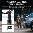 thumbnail image 2 of Yiwa 4 Bike Hitch Rack, Heavy-Duty Foldable Steel Bicycle Rack with Hitch and Anti-Rattle Straps, 2" Receiver Compatible, Easy to Assemble & Use, Bike Rack for SUV, Car, Truck, 2 of 4