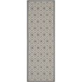 thumbnail image 1 of Safavieh Courtyard Anthracite Indoor Outdoor Rug - Runner 2'3" x 6'7", 1 of 4