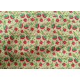 thumbnail image 4 of oneOone Cotton Poplin Fabric Leaves & Floral Block Printed Craft Fabric BTY 42 Inch Wide, 4 of 4