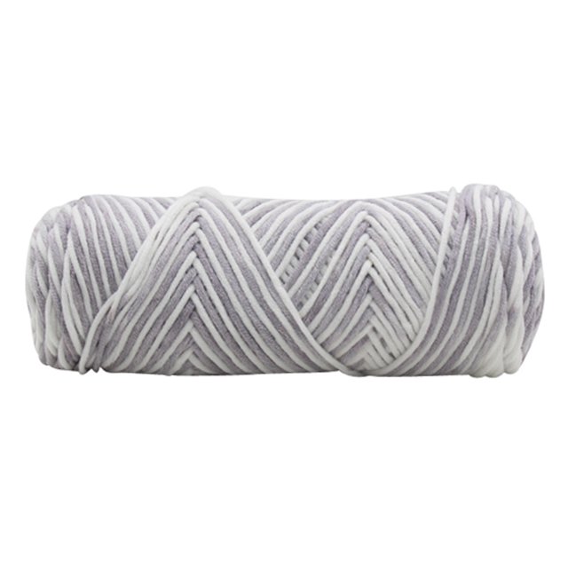 Agiferg 100g Chunky Wool Roving Scarf Knit Wool Yarn Thickness Warm Hat Household L