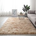 thumbnail image 3 of Super Soft Area Rug for Bedroom, 6.5x10 ft, Fluffy Rugs, Shag Rugs for Living Room, Big Rug, Furry Rugs for Girls Boys Room, Nursery, Dorm, Anti-Slip Rug, Khaki Carpet, Rectangle, 3 of 9