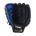 thumbnail image 1 of Graflsoa Two-Tone Baseball Glove in Black & Blue, 11.5 Inches, PU Leather, Multiple Color Options Available, 1 of 6