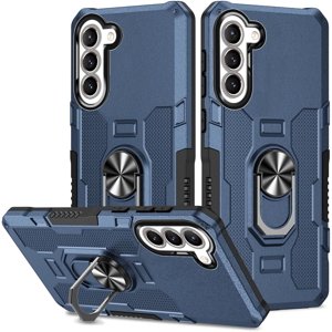 HCTian Arguments pour Galaxy A16 5G Cas, Samsung A16 Case, Heavy Duty Kickstand Holder intégré magnétique de voiture montage Shockproof caméra protection de téléphone couverture pour Samsung Galaxy A16