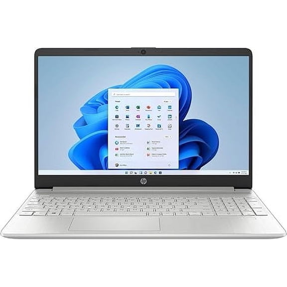 HP - Portable à Écran Tactile de 15,6 Po - Intel Core i3 à 6 Cœurs -1215u jusqu'à 4,4 GHz - 8 Go de RAM - SSD de 256 Go - Argent Naturel, Intel UHD Graphics, Windows 11 Famille mode S, HDMI 1,4b, Wi‐Fi 5
