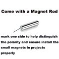 thumbnail image 4 of GHSDFBB 60pcs 5x3mm Small Magnets for Crafts- Mini Magnets Tiny Magnets Neodymium Magnets Rare Earth Magnets-Little Button Magnets Micro Magnets- Round Magnets for Miniatures Crafts 3D Printed P, 4 of 7