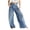 Bleu Foncé, variante sur Soki Jeans pour Femmes Jeans à Jambe Grand Amples pour Femmes Pantalons en Denim Boyfriend Amples