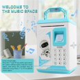 thumbnail image 3 of Creative Fingerprint Electronic Piggy Bank ATM Password Cash Coin Money Box Cash Coin Saving Box For Kids Birthday Christmas Gift, 3 of 8