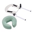 thumbnail image 2 of lionlar Massage Table Face Down Pillow Comfort Practical Premium Face Cradle Cushion Green, 2 of 9