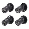 thumbnail image 1 of 4 Pcs Projecteurs à DEL pour Affichage, Lumières d'Intérieur pour Photos, Lumières Artistiques, Lumières d'Accent, Projecteur à DEL Rotatif à 360°, Lumière à Intensité Réglable USB 5 V pour Vitrine de Bijoux et Porche, 1 of 7