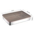 thumbnail image 3 of Food Storage Container Metal Meal Prep Containers for Office, Work, Camping, 3 of 10