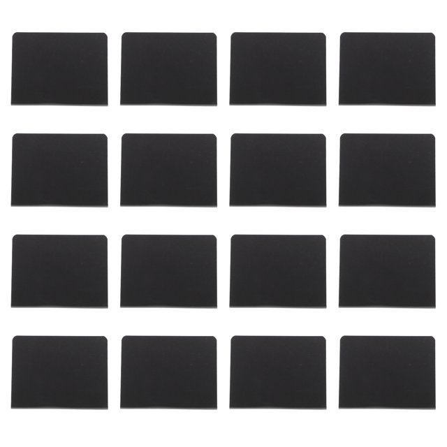 16pcs Plastic Chalkboards Sign Blackboards Supermarkets Message Boards Desktop Chalkboards