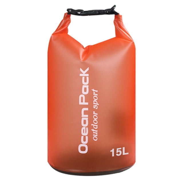 2L / 5L / 10L / 15L / 20L Foldable Waterproof PVC Dry Bag Backpack for Swimming Rafting Kayaking Boating Fishing Storage Bag