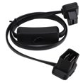 thumbnail image 1 of OBD2 Extension Cable, Black Male 16 Pin Diagnostic Flat Cord Adapter Connector Female 8 Core OBD2 Extension Cable With Switch, 1 of 8