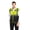 Neon Lime Black, variant on TOPTIE 5 Pockets High Visibility Safety Vest with Reflective Strips, Working Uniform Vest-Purple-M