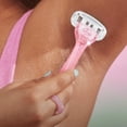thumbnail image 3 of Billie Women’s Razor Kit - 1 Handle + Magnetic Holder + 2 x 5-Blade Refills - Pink Sparkle, 3 of 9