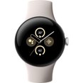 thumbnail image 4 of Google Pixel Watch 2 Polished Silver Smartwatch with Bay Active Band Wi-Fi Porcelain, 4 of 5
