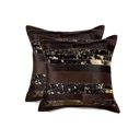 thumbnail image 1 of H-Natural Torino Madrid Cowhide 2-Pack Pillows, 1 of 2