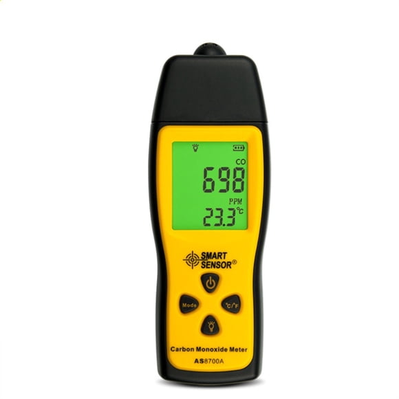 Smart Sensor Handheld Carbon Monoxide Meter Portable CO Gas Leak Detector Gas Analyzer High Precision Detector AS8700A