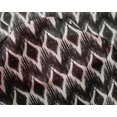 thumbnail image 4 of oneOone Silk Tabby Fabric Geometric Ikat Print Fabric By The Yard 42 Inch Wide, 4 of 4