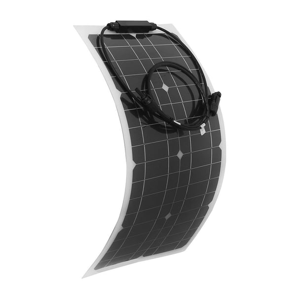 100W Solar Panel, 100 Watt Portable Solar Panel Outdoor Power Supply Lightweight Good Durability  for RV