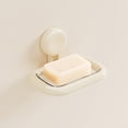 thumbnail image 4 of PRETXORVE Soap Household Bathroom Suction Cup Wall Mounted Non Perforated Soap Drainage Bathroom Storage Rack, 4 of 6