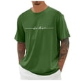 thumbnail image 1 of Puawkoer T-Shirt Surdimensionné Homme T-Shirts Graphiques Lot T-Shirts Anime T-Shirt d'Été pour Homme T-Shirt Ajusté pour Homme T-Shirts Graphiques Col Rond T-Shirt à Manches Courtes Fil Ensemble Cadeau pour Homme T-Shirt, 1 of 4