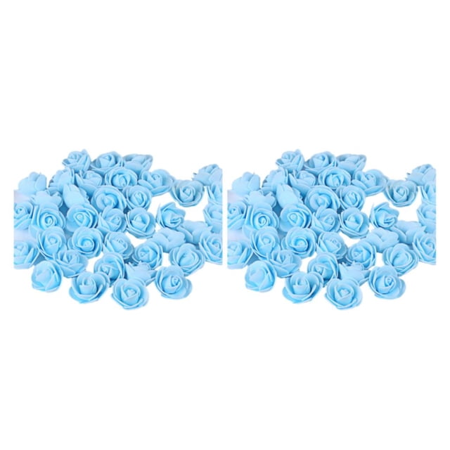 Transemion 500pieces Wreath Wedding House Decor Lasting Impression With These Exquisite sky blue 2Set