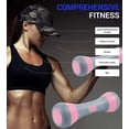 thumbnail image 3 of Adjustable Dumbbell 2lb to 5lb Dumbbells Set Easy Adjust Tech Weights Home Gym, 3 of 6