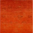 thumbnail image 1 of Ahgly Company Indoor Square Mid-Century Modern Red Oriental Area Rugs, 7' Square, 1 of 6