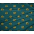 thumbnail image 4 of oneOone Tissu Polyester Lycra Tissu à Imprimé Bloc Éléphant BTY 56 Pouces de Large, 4 of 4