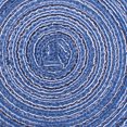 thumbnail image 2 of 4PCS Round Coaster Set Scalding Heat Insulation Dish Mats Woven Decorative Dining Table Bowl Mat Blue Diameter 36cm / 14.2in, 2 of 3
