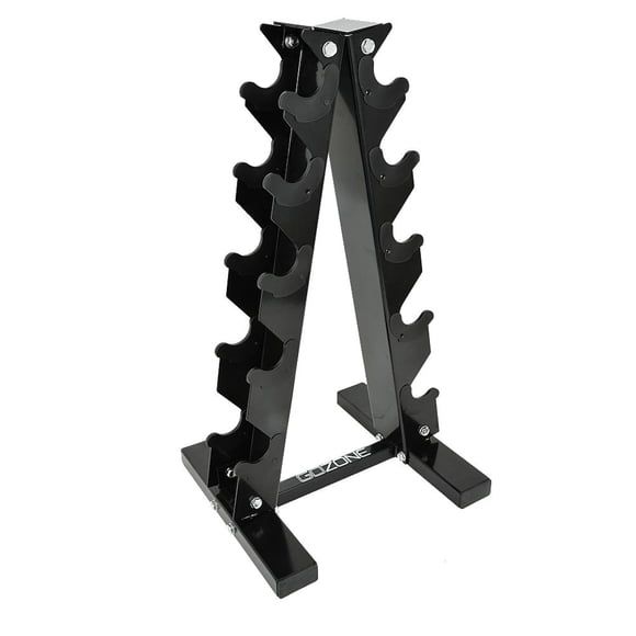 GoZone A Frame Dumbbell Rack – Black