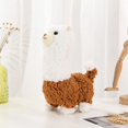 thumbnail image 2 of Plush Alpaca Doll Toy, Singing Walking Simulation Animal Toy for, 2 of 7