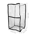 thumbnail image 4 of OUNONA Protecteur de Mixeur pour Cuisine Housse de Mixeur PVC Résistant à l'Usure 1Pcs, 4 of 8